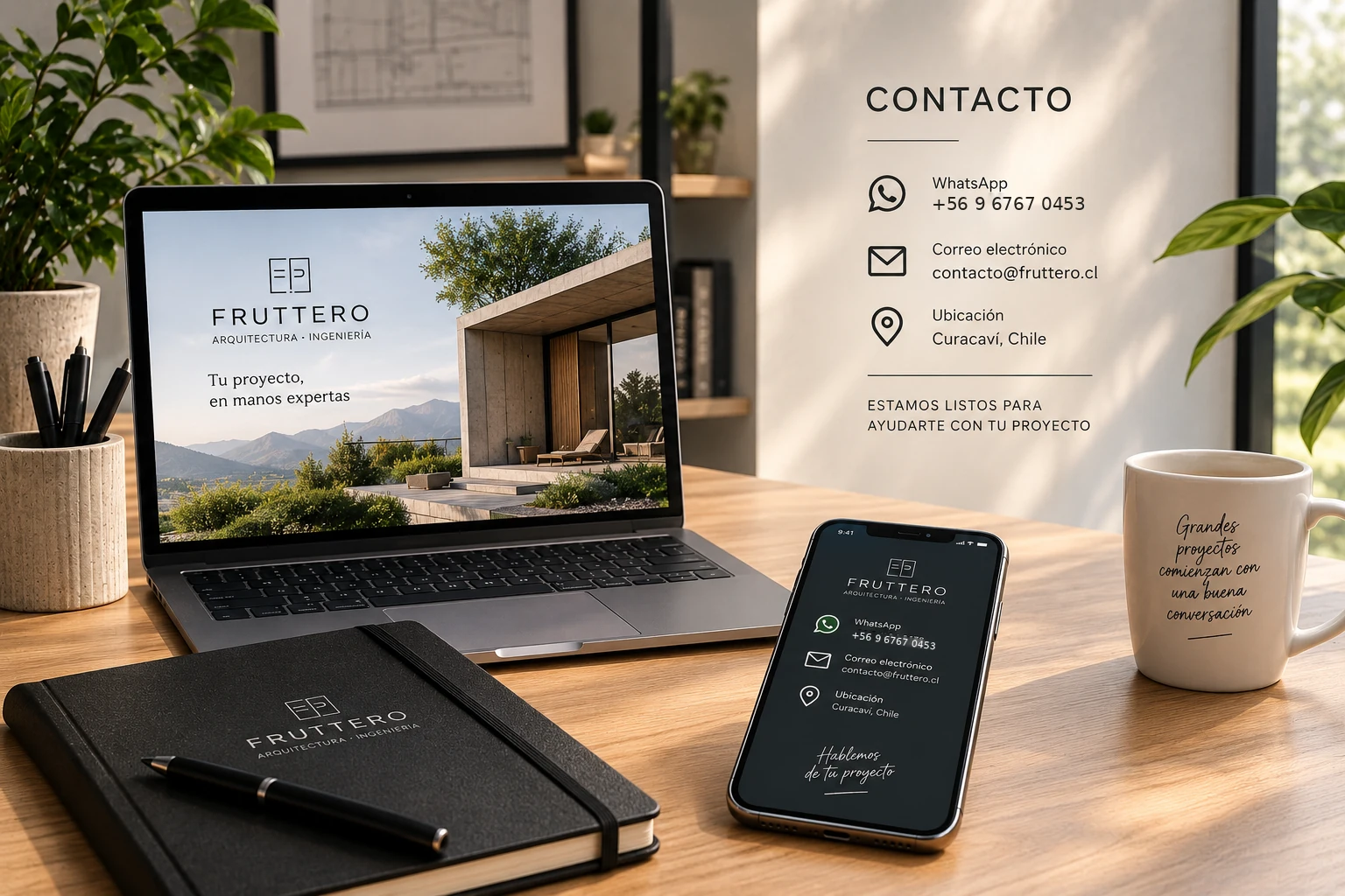 Espacio de trabajo profesional de FRUTTERO